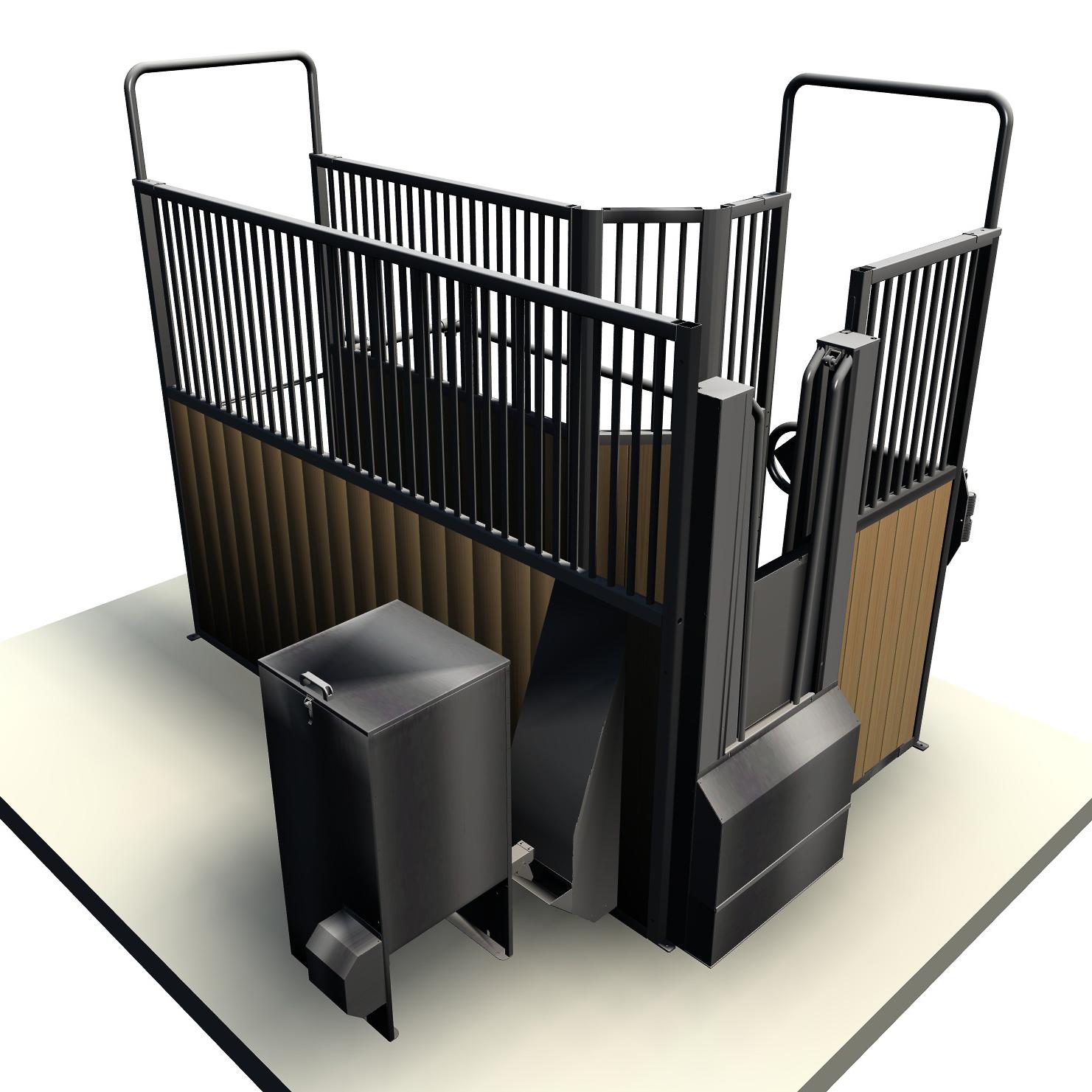 Forage feeding station double automatic Exclusive