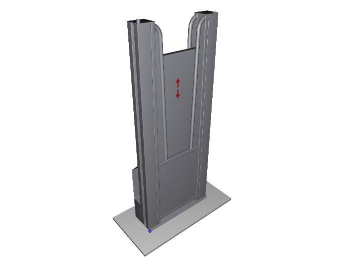 Single horse feeder for forage - works by time Single horse feeder for forage - works by time