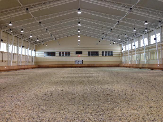 Indoor Arena large indoor arena with good lighting