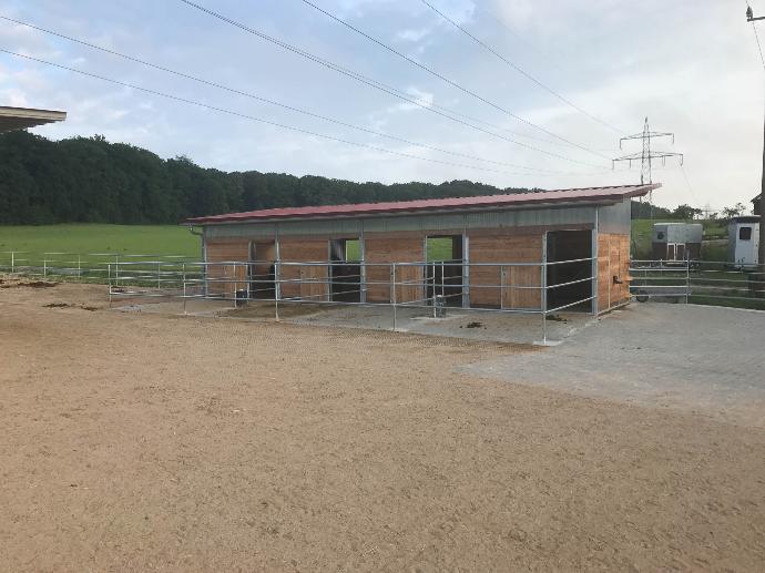 Outdoor stables and turnout